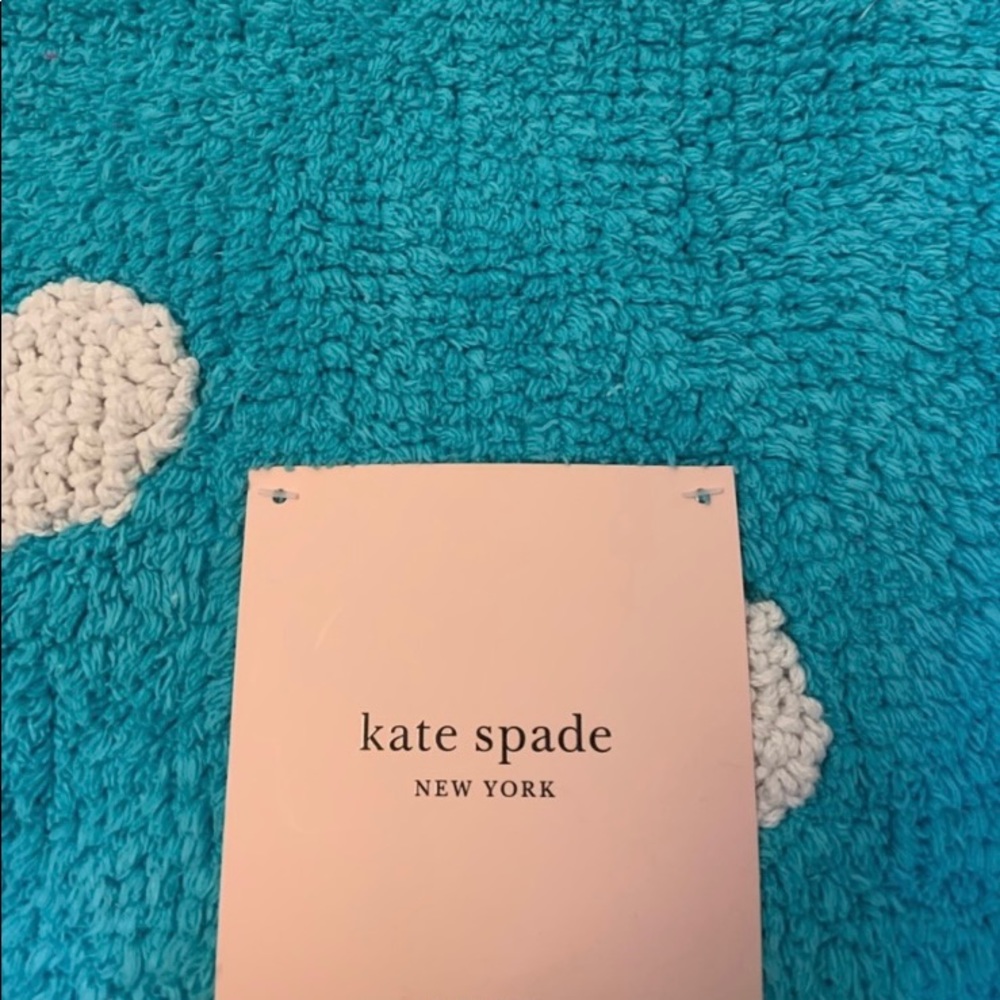 Kate Spade bath rug, NWT